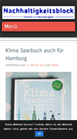 Mobile Screenshot of nachhaltigkeitsblock.de